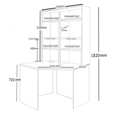 Corner Desk With Hutch Corner Desk With Hutch