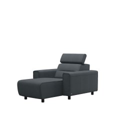 Stressless Emily Medium Longseat with Wide Arms in Fabric Stressless Emily Medium Longseat with Wide Arms in Fabric