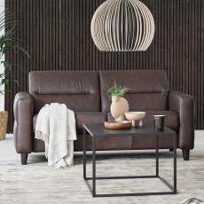Stressless Fiona 2 Seater Sofa with Upholstered Arms in Leather Stressless Fiona 2 Seater Sofa with Upholstered Arms in Leather