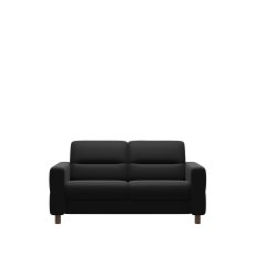 Stressless Fiona 2 Seater Sofa with Upholstered Arms in Leather Stressless Fiona 2 Seater Sofa with Upholstered Arms in Leather