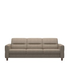 Stressless Fiona 3 Seater Sofa with Upholstered Arms in Fabric Stressless Fiona 3 Seater Sofa with Upholstered Arms in Fabric