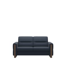 Stressless Fiona 2 Seater Sofa with Wood Arms in Leather Stressless Fiona 2 Seater Sofa with Wood Arms in Leather