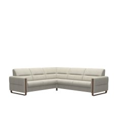 Stressless Fiona Corner Group, 2 Seats LHF, 2.5 Seats RHF, with Wood Arms in Fabric Stressless Fiona Corner Group, 2 Seats LHF, 2.5 Seats RHF, with Wood Arms in Fabric
