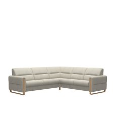 Stressless Fiona Corner Group, 2.5 Seats LHF, 2 Seats RHF, with Wood Arms in Fabric Stressless Fiona Corner Group, 2.5 Seats LHF, 2 Seats RHF, with Wood Arms in Fabric