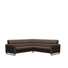 Stressless Fiona Corner Group, 2 Seats LHF, 2 Seats RHF, with Wood Arms in Leather Stressless Fiona Corner Group, 2 Seats LHF, 2 Seats RHF, with Wood Arms in Leather