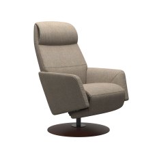 Stressless Scott Power Recliner in Fabric with Disc Base Stressless Scott Power Recliner in Fabric with Disc Base