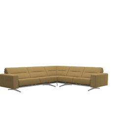 Stressless Stella Corner Group, 2 Seats LHF, 2.5 Seats RHF, with Upholstered Arms in Fabric Stressless Stella Corner Group, 2 Seats LHF, 2.5 Seats RHF, with Upholstered Arms in Fabric