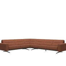 Stressless Stella Corner Group, 2.5 Seats LHF, 3 Seats RHF, with Upholstered Arms in Fabric Stressless Stella Corner Group, 2.5 Seats LHF, 3 Seats RHF, with Upholstered Arms in Fabric