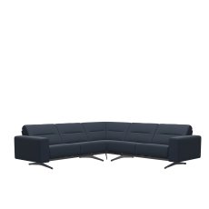 Stressless Stella Corner Group, 2 Seats LHF, 2 Seats RHF, with Upholstered Arms in Leather Stressless Stella Corner Group, 2 Seats LHF, 2 Seats RHF, with Upholstered Arms in Leather