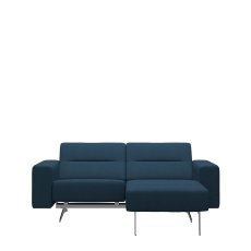 Stressless Stella 1 Seater with Medium Longseat RHF, with Upholstered Arms in Fabric Stressless Stella 1 Seater with Medium Longseat RHF, with Upholstered Arms in Fabric