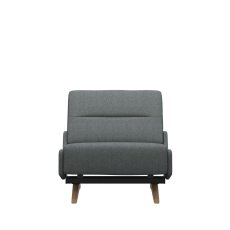 Stressless Stella Chair with Sidepanels and Wood Feet in Fabric Stressless Stella Chair with Sidepanels and Wood Feet in Fabric