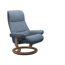 Stressless View Chair in Fabric, Classic Base Stressless View Chair in Fabric, Classic Base