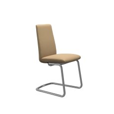 Stressless Laurel Medium Low Back Dining Chair with D400 Legs in Leather Stressless Laurel Medium Low Back Dining Chair with D400 Legs in Leather