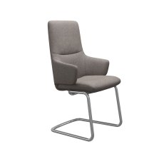 Stressless Mint High Back Dining Chair with Arms and D400 Legs in Fabric Stressless Mint High Back Dining Chair with Arms and D400 Legs in Fabric