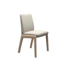 Stressless Vanilla Low Back Dining Chair with D100 Legs in Fabric Stressless Vanilla Low Back Dining Chair with D100 Legs in Fabric
