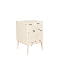 Ercol Salina 2 Drawer Bedside Cabinet