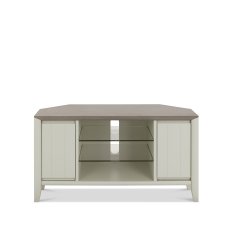 Bergen Grey Washed Oak & Soft Grey Corner Entertainment Unit