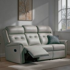 Sherborne Roma 3 Seater Recliner in Leather Sherborne Roma 3 Seater Recliner in Leather