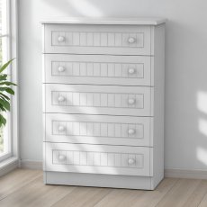 Warwick 5 Drawer Chest Warwick 5 Drawer Chest