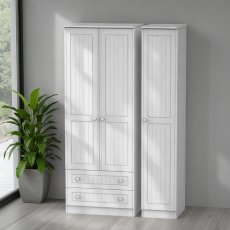 Warwick Tall Triple 2 Drawer Robe Warwick Tall Triple 2 Drawer Robe