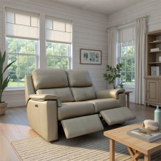 G Plan Harper Small 2 Seater Double Recliner in Leather G Plan Harper Small 2 Seater Double Recliner in Leather