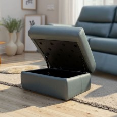 G Plan Harper Storage Footstool in Leather G Plan Harper Storage Footstool in Leather