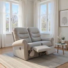 G Plan Holmes 2 Seater Double Recliner in Leather G Plan Holmes 2 Seater Double Recliner in Leather