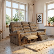 G Plan Holmes 3 Seater Double Recliner in Fabric G Plan Holmes 3 Seater Double Recliner in Fabric