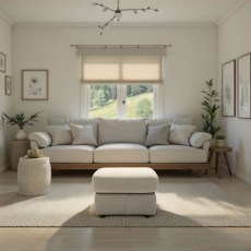 G Plan Holmes Footstool in Leather G Plan Holmes Footstool in Leather