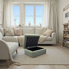 G Plan Holmes Storage Footstool in Leather G Plan Holmes Storage Footstool in Leather