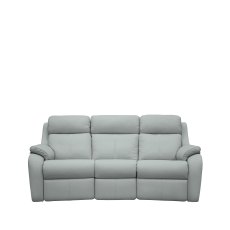 G Plan Kingsbury 3 Seater Curved Sofa in Leather