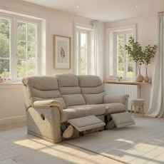 G Plan Malvern 3 Seater (3 Cushion) Double Recliner in Fabric G Plan Malvern 3 Seater (3 Cushion) Double Recliner in Fabric