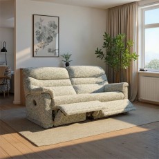 G Plan Malvern 3 Seater (2 Cushion) Double Recliner in Fabric G Plan Malvern 3 Seater (2 Cushion) Double Recliner in Fabric