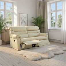 G Plan Malvern 3 Seater (2 Cushion) Double Recliner in Leather G Plan Malvern 3 Seater (2 Cushion) Double Recliner in Leather