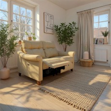 G Plan Riley Small Sofa Double Recliner in Leather G Plan Riley Small Sofa Double Recliner in Leather