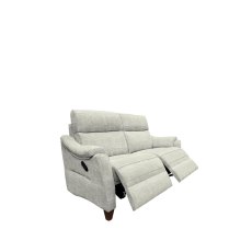 G Plan Hurst Small Sofa Double Recliner in Fabric