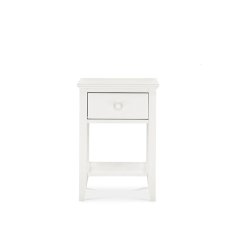 Ashby White 1 Drawer Nightstand