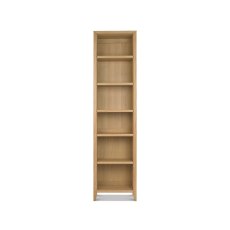 Bergen Oak Narrow Bookcase