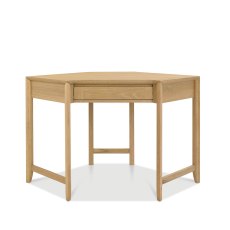 Bergen Oak Corner Desk