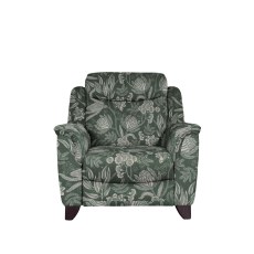 Manhattan Armchair Power Recliner with USB Port Single Motor in Fabric