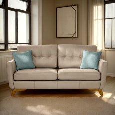 Ercol Cosenza Medium Sofa in Leather Ercol Cosenza Medium Sofa in Leather