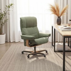 Stressless Mayfair Home Office Chair in Leather Stressless Mayfair Home Office Chair in Leather