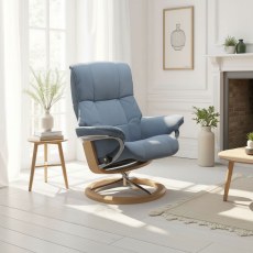 Stressless Mayfair Chair in Fabric, Signature Base Stressless Mayfair Chair in Fabric, Signature Base