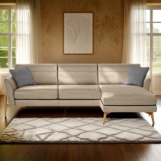 Ercol Forli Corner Chaise RHF in Leather Ercol Forli Corner Chaise RHF in Leather