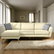 Ercol Forli LHF Chaise Unit in Leather Ercol Forli LHF Chaise Unit in Leather