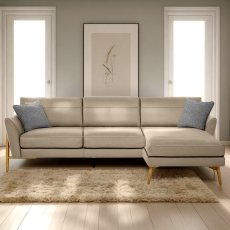 Ercol Forli RHF Chaise Unit in Leather Ercol Forli RHF Chaise Unit in Leather