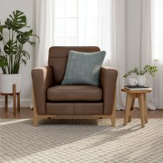 Ercol Marinello Chair in Leather Ercol Marinello Chair in Leather