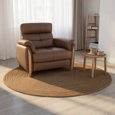 Ercol Mondello Chair in Leather Ercol Mondello Chair in Leather