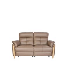 Ercol Mondello Medium Powered Recliner Sofa in Leather