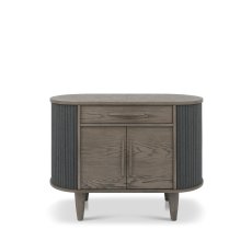 Monroe Silver Grey Narrow Sideboard